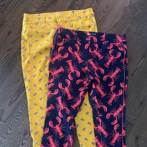 Two pairs Old Navy Pixie Cut pants